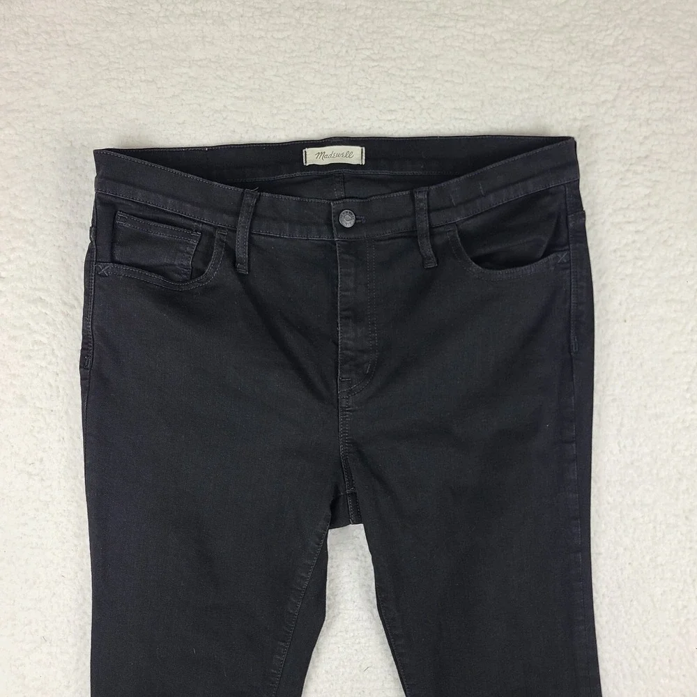 Madewell Jeans Womens 33 Roadtripper Skinny Black‎ Wash